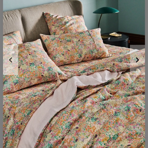 Kip&Co Little Bit Ditsy Linen Duvet Cover (Full/Queen) w/ 2 Pillow Cases - Picture 3 of 3
